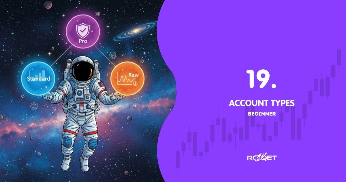 Lesson 19 — Account Types (Standard / Raw / Pro)